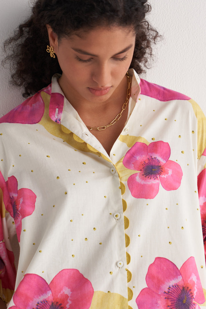 Pinkberry Floral Shirt