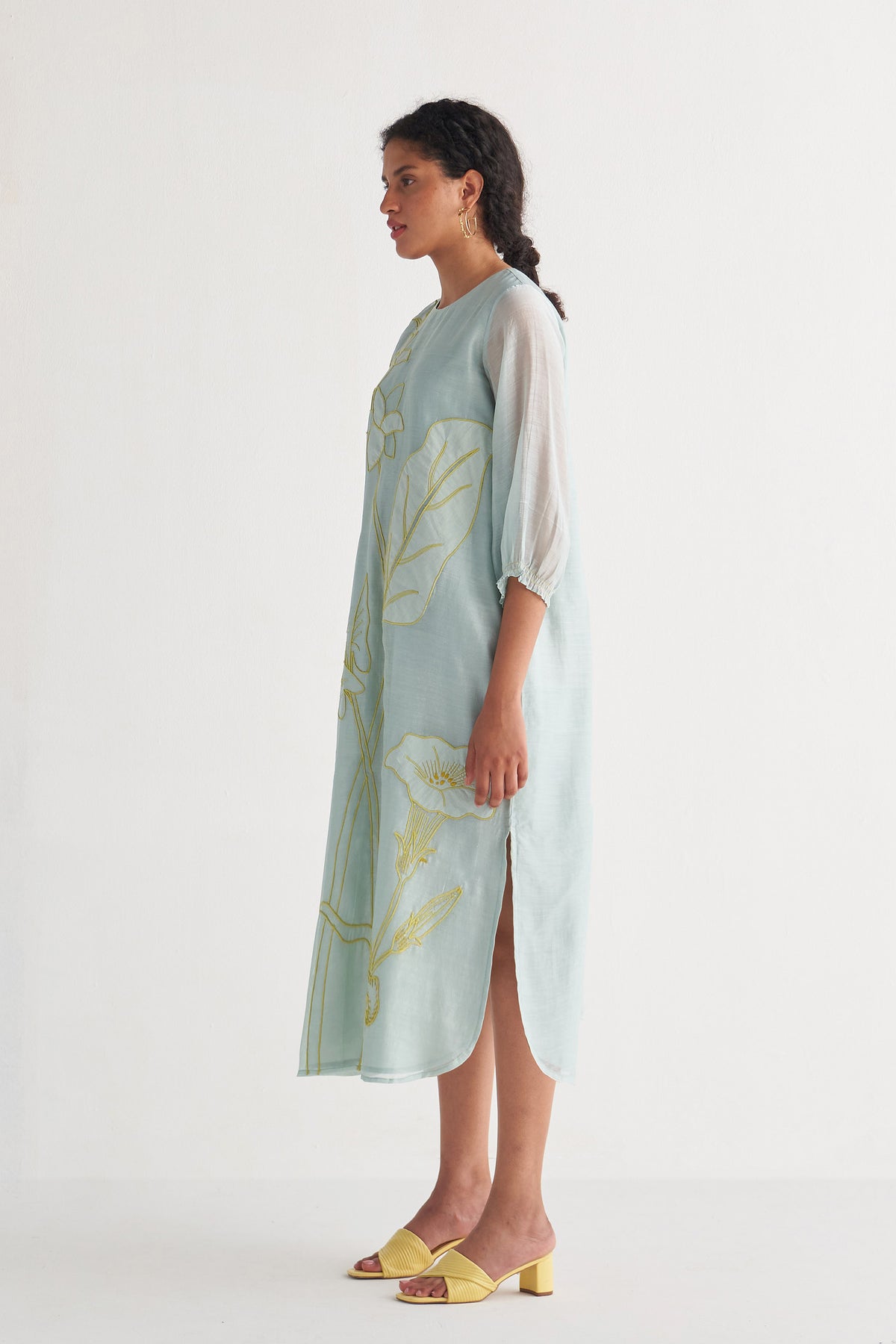 Blue Sea Breeze Couching Dress