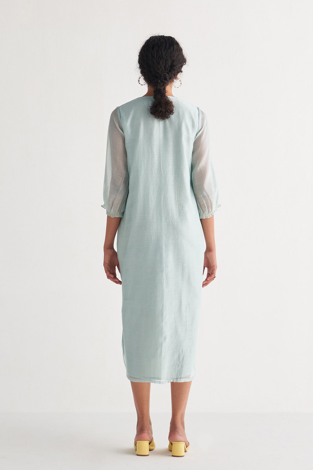 Blue Sea Breeze Couching Dress