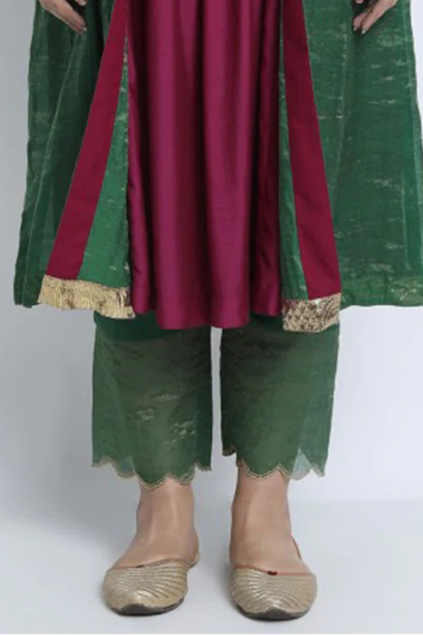 TISSUE SCALLOP PANT