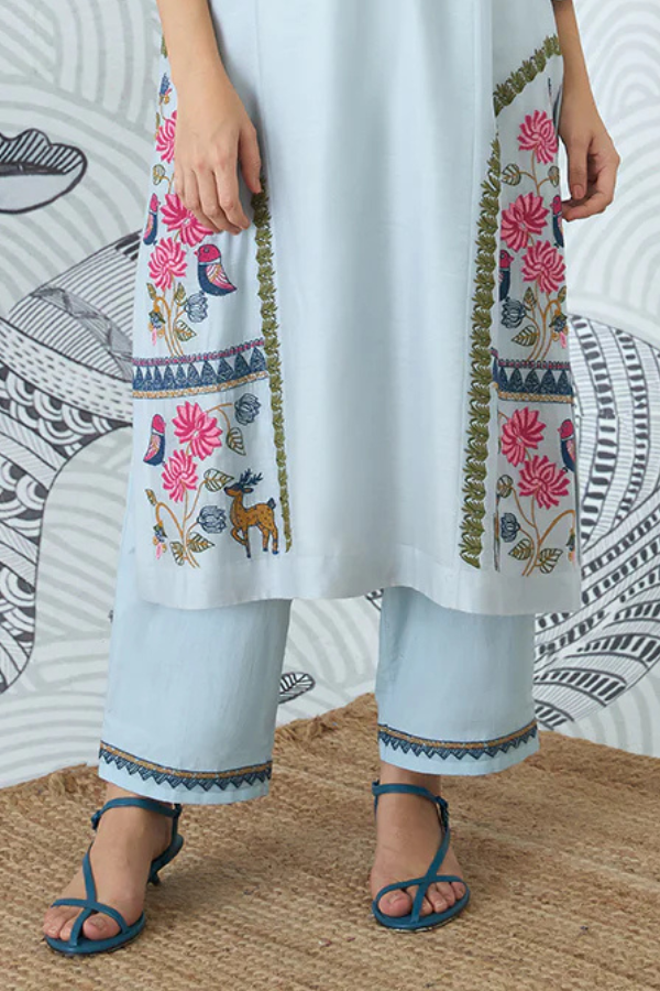 POWDER BLUE PANTS