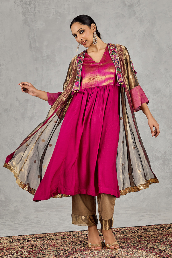 GOLDEN POLKA PADMAVAT JACKET