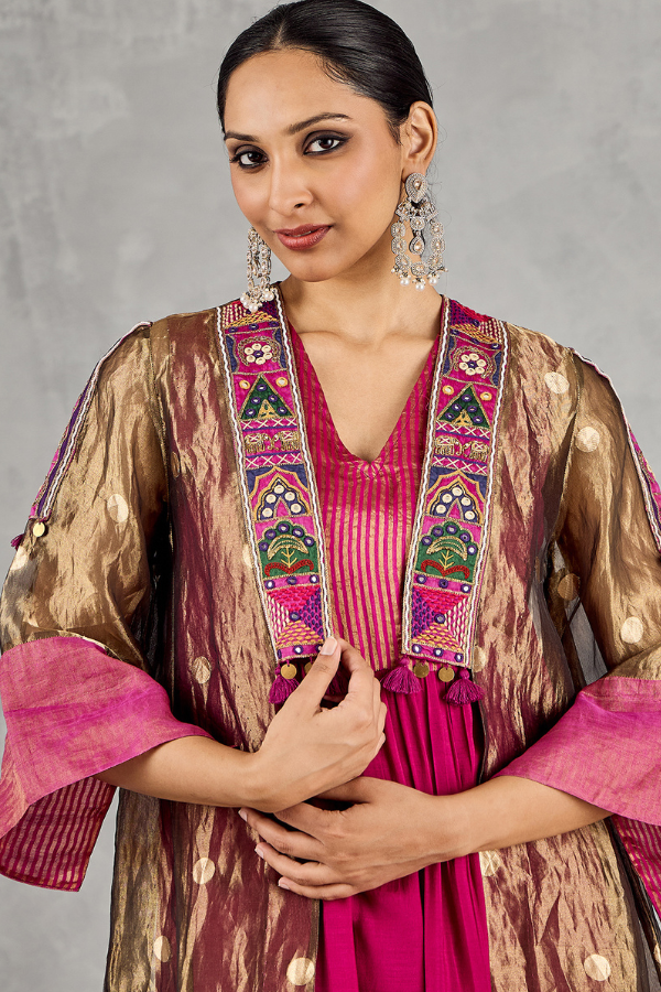 GOLDEN POLKA PADMAVAT JACKET