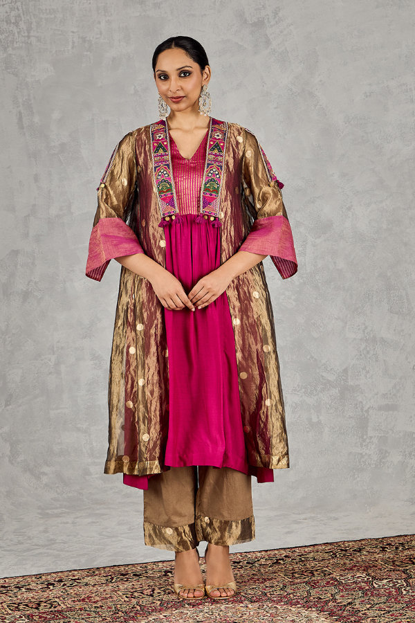 GOLDEN POLKA PADMAVAT JACKET